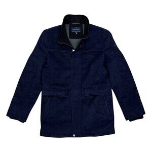 DANIEL HECHTER Luxury Designer WOOL Blend Insulated Winter Parka Coat Mens Small